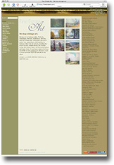Picture of Fine Estate Art web site.